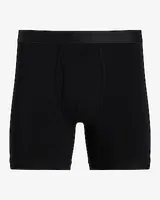 Big & Tall 5 1/2" Cashmere-Blend Boxer Briefs Black Men's XXL