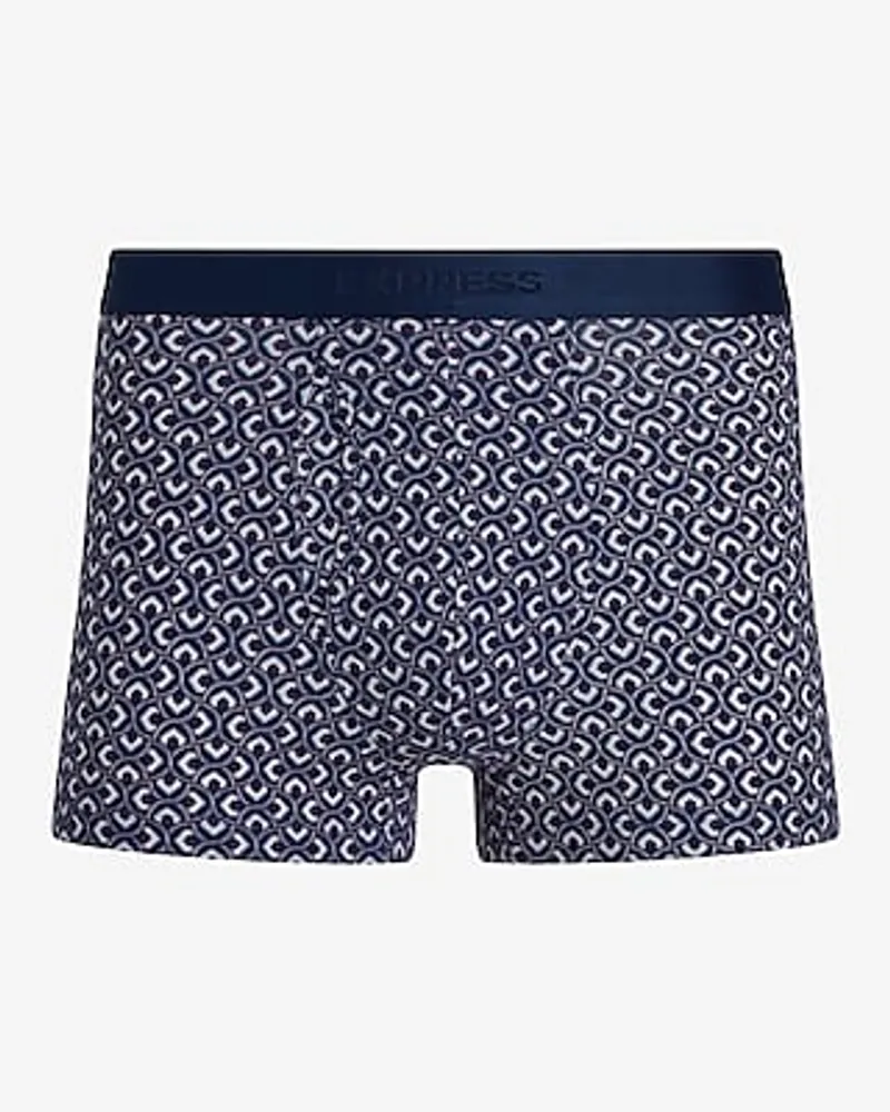 2 1/2" Cotton-Blend Trunks Multi-Color Men's