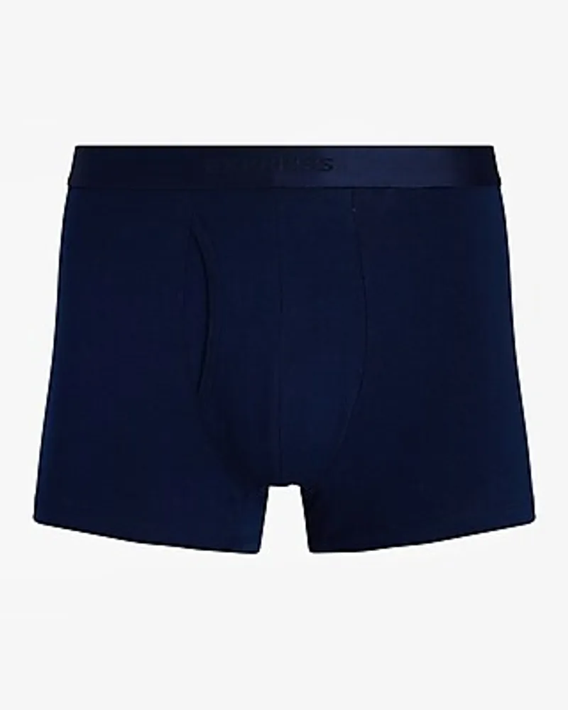 2 1/2" Cotton-Blend Trunks Men's