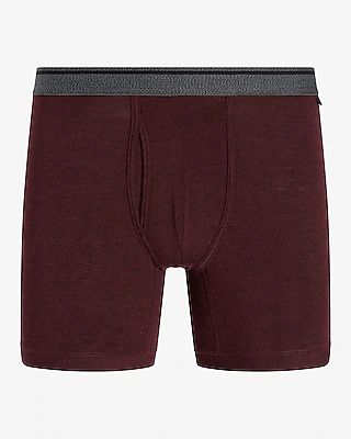 Cashmere-Blend Supersoft 5 1/2" Boxer Briefs Purple Men