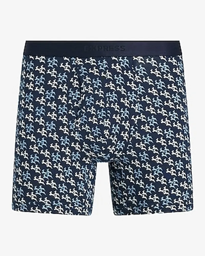 5 1/2" Cotton-Blend Boxer Briefs