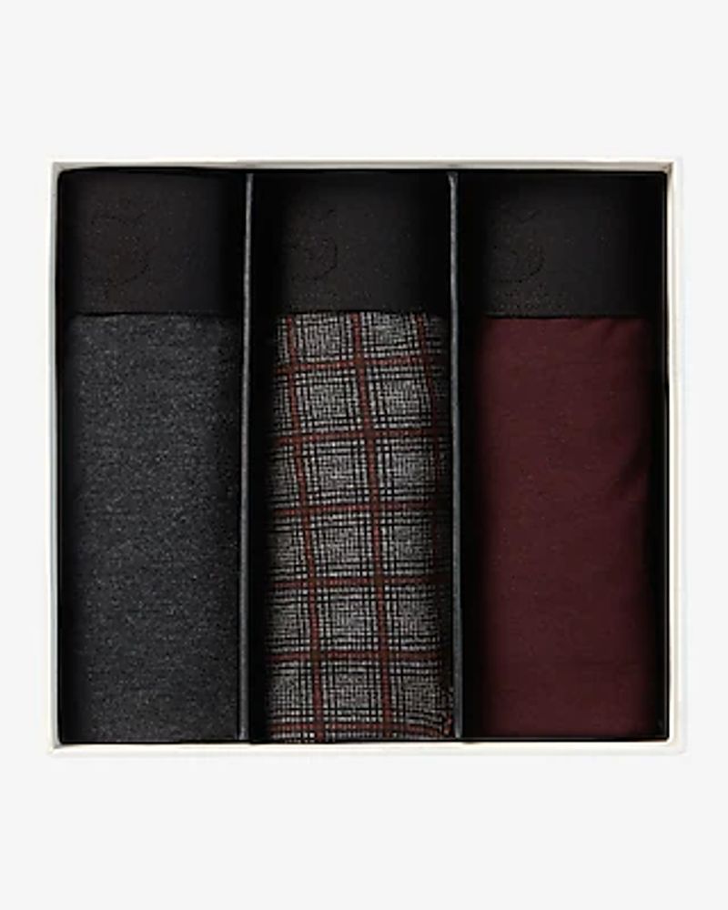 5 1/2" Cotton-Blend Boxer Briefs 3 Pack