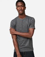 Slim Supersoft Heather Crew Neck T-Shirt Gray Men's XXL Tall