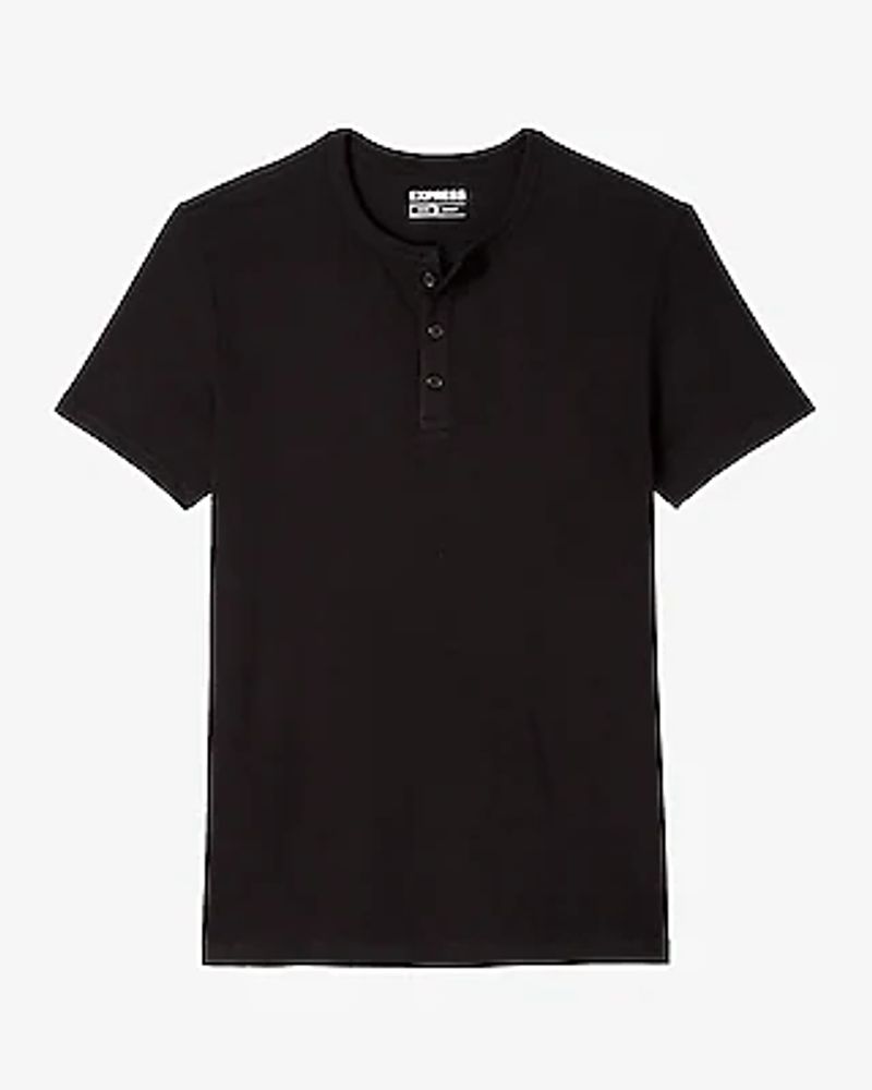 Slim Supersoft Short Sleeve Henley