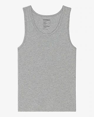 Crew Neck Supersoft Tank Top Gray Men's S