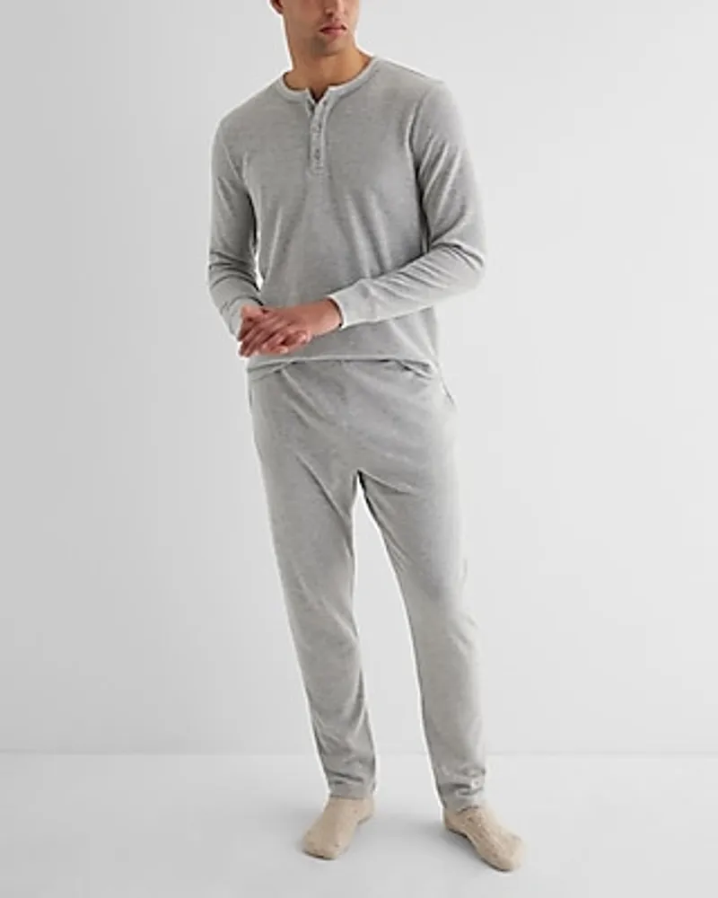 waffle knit lounge pant