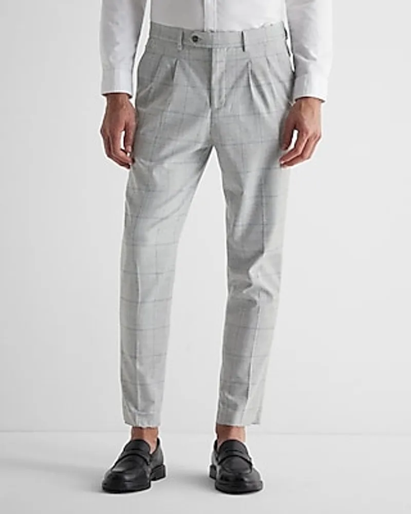 Slim Fit Jersey suit trousers - Grey - Men | H&M IE