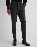 Extra Slim Plaid Wool-Blend Suit Pants Multi-Color Men's W30 L32