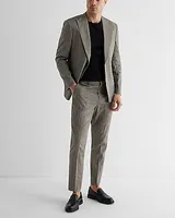 Extra Slim Striped Linen-Blend Stretch Suit Jacket Multi-Color Men's