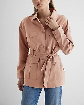 Belted Cargo Jacket