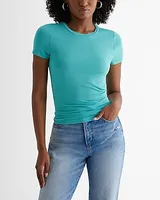 Supersoft Fitted Double Layer Crew Neck Tee Women