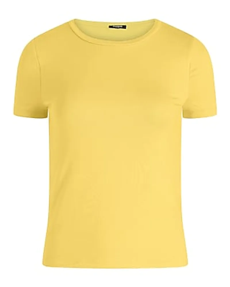 Supersoft Fitted Double Layer Crew Neck Tee Women's