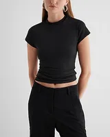 Body Contour High Compression Crew Neck Short Sleeve Tee Women