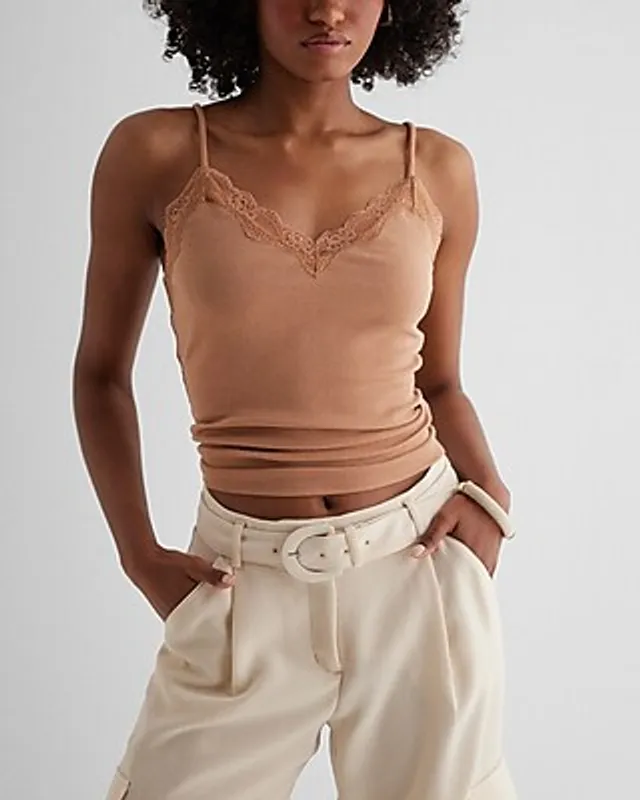 Old Navy Light-Support Ribbed Supima Cotton Cami Bralette for Women