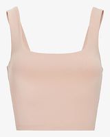 Body Contour High Compression Square Neck Crop Top