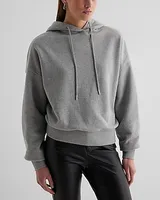 Relaxed Fleece Hoodie Gray Women's S