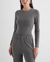 Body Contour Luxe Lounge Crew Neck Long Sleeve Bodysuit Women's