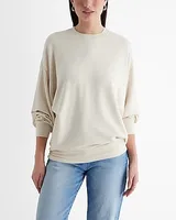 London Oversized Crew Neck Sweatshirt Neutral Women's XS