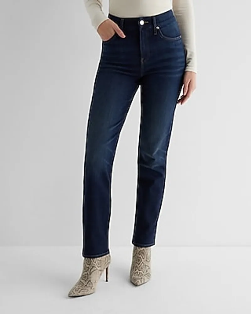 Curvy Girl - Dark Wash High Rise Jeans