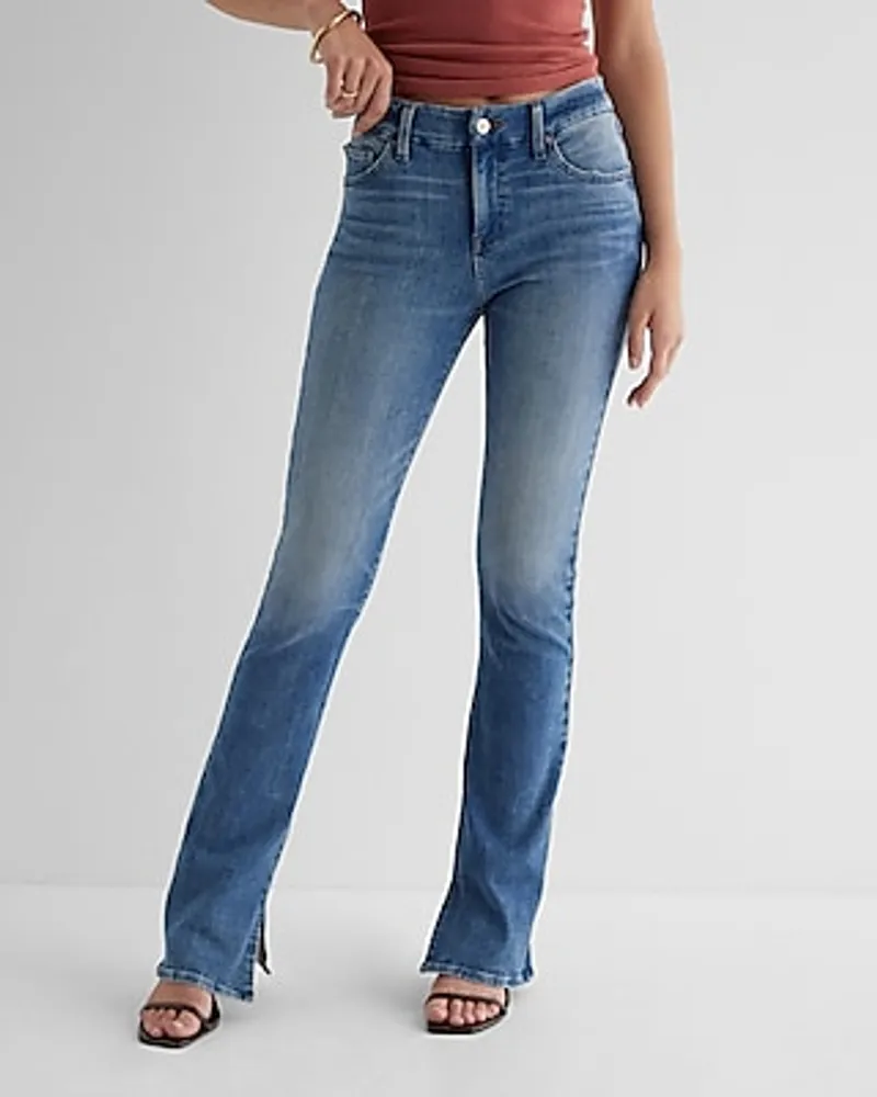 Mid Rise Medium Wash Curvy FlexX Skyscraper Jeans