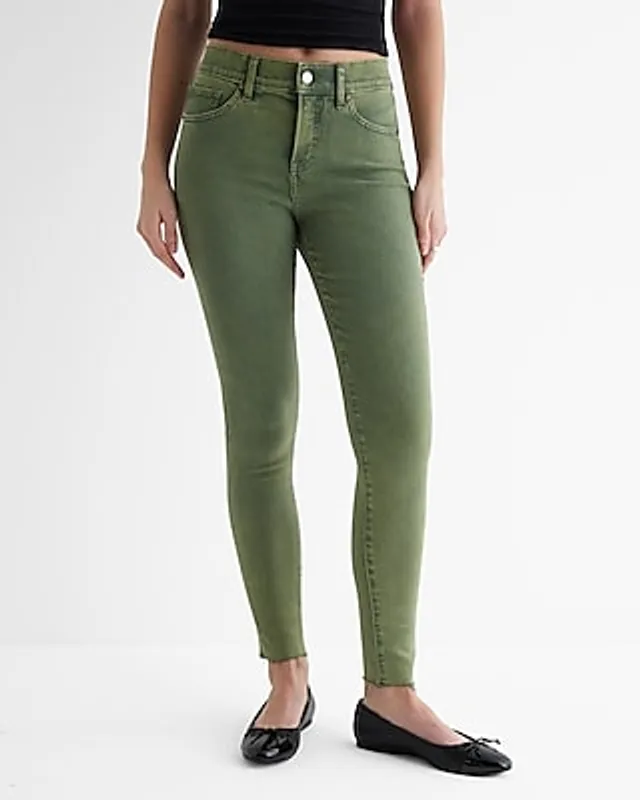 Jag Jeans Cecilia Mid Rise Skinny - Military Green LAST PAIR SIZE 4 –  Allegro Clothing