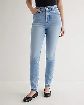 High Waisted Light Wash '90S Skinny Jeans