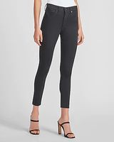 Mid Rise Black Supersoft Skinny Jeans