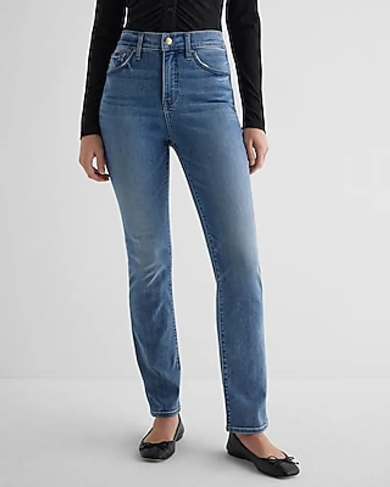 High Waisted Medium Wash '90S Slim Jeans