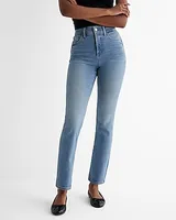 High Waisted Light Wash '90S Slim Jeans