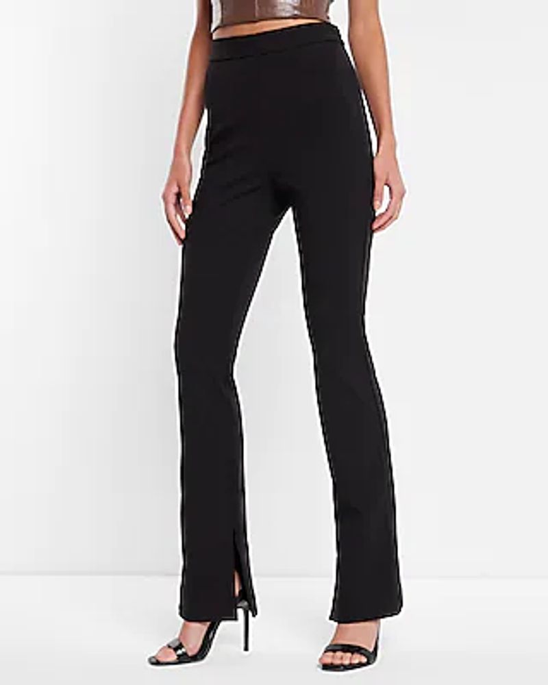 Scuba Ponte Womens Mid-rise Pull on Pant