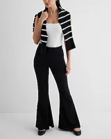 High Waisted Wide Flare Pant Women's Long