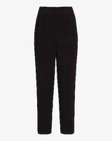 Super High Waisted Pleated Ankle Pant