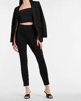 Columnist High Waisted Knit Ankle Pant