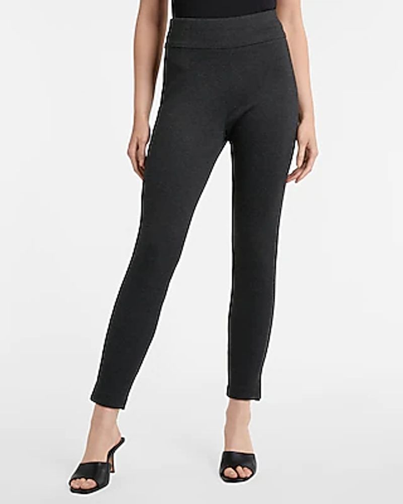 Express Columnist High Waisted Wide Waistband Skinny Ankle Pant