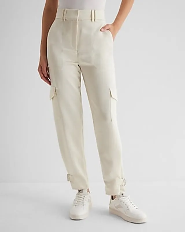 Editor Super High Waisted Straight Ankle Pant