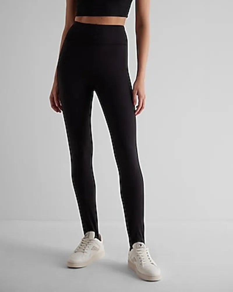 Fabletics Black Tights Highwaisted Seamless Size L, Women's