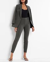 Editor High Waisted Skinny Pant Gray Women's 0 Short