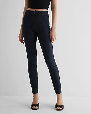 Editor High Waisted Skinny Pant Blue Women's 12