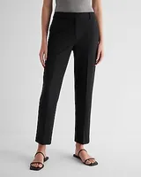 Editor Mid Rise Straight Ankle Pant Black Women's Short