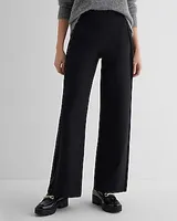 Columnist High Waisted Velvet Seamed Trouser Pant