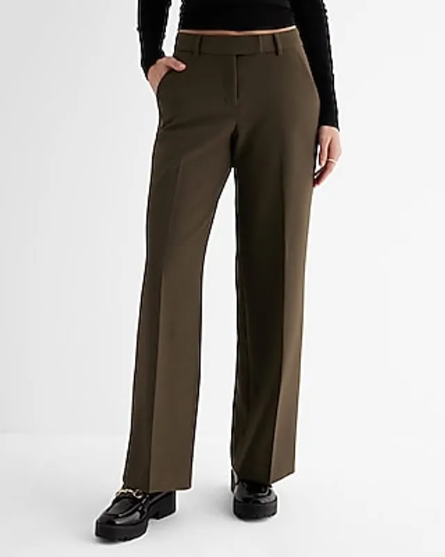 Editor Mid Rise Relaxed Trouser Pant