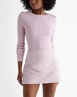 Editor Super High Waisted Mini Skort Pink Women's 4