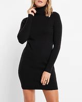 Work Supersoft Turtleneck Long Sleeve Mini Sweater Dress