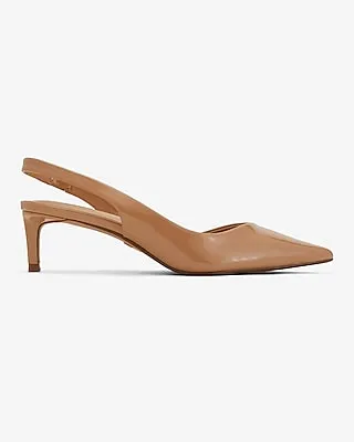 Slingback Kitten Heel Pumps Women's