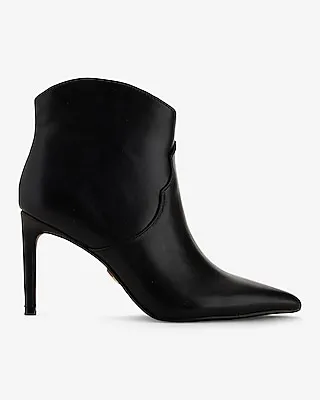 Pointed Toe Thin Heeled Booties Women's