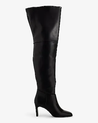 Brian Atwood X Express Over The Knee Heeled Boots Black Women's