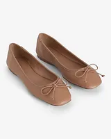 Square Toe Ballet Flats Women's