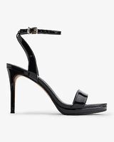 Round Toe Platform High Heeled Sandals Women's