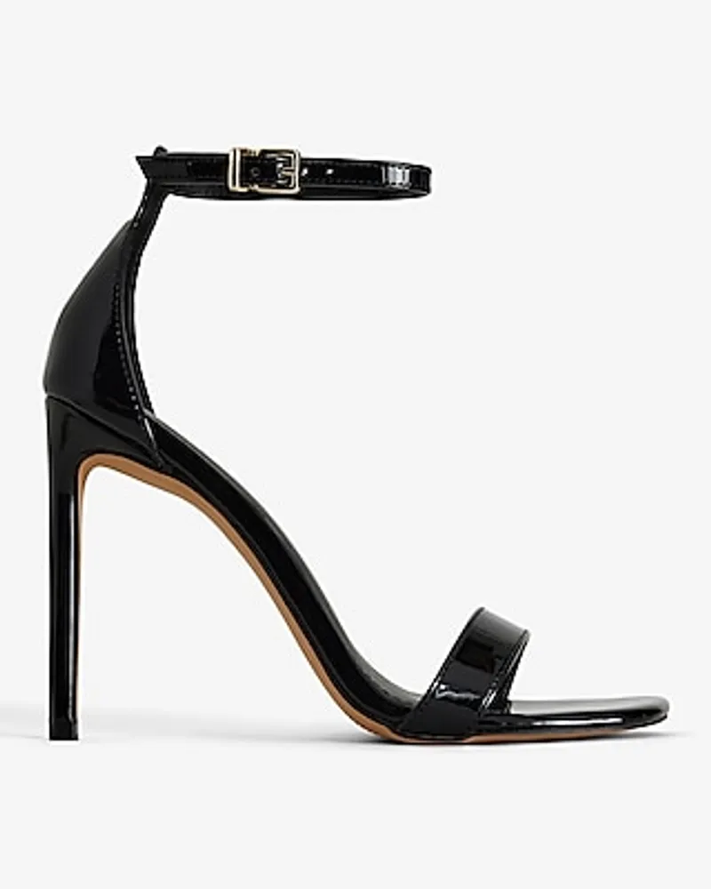 Classic Heeled Sandals Black Women's 6