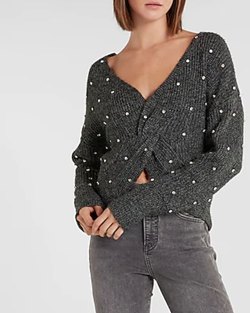 Express Embellished Rhinestone Twist 